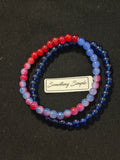 Faith & Flow Glass Bead Bracelets