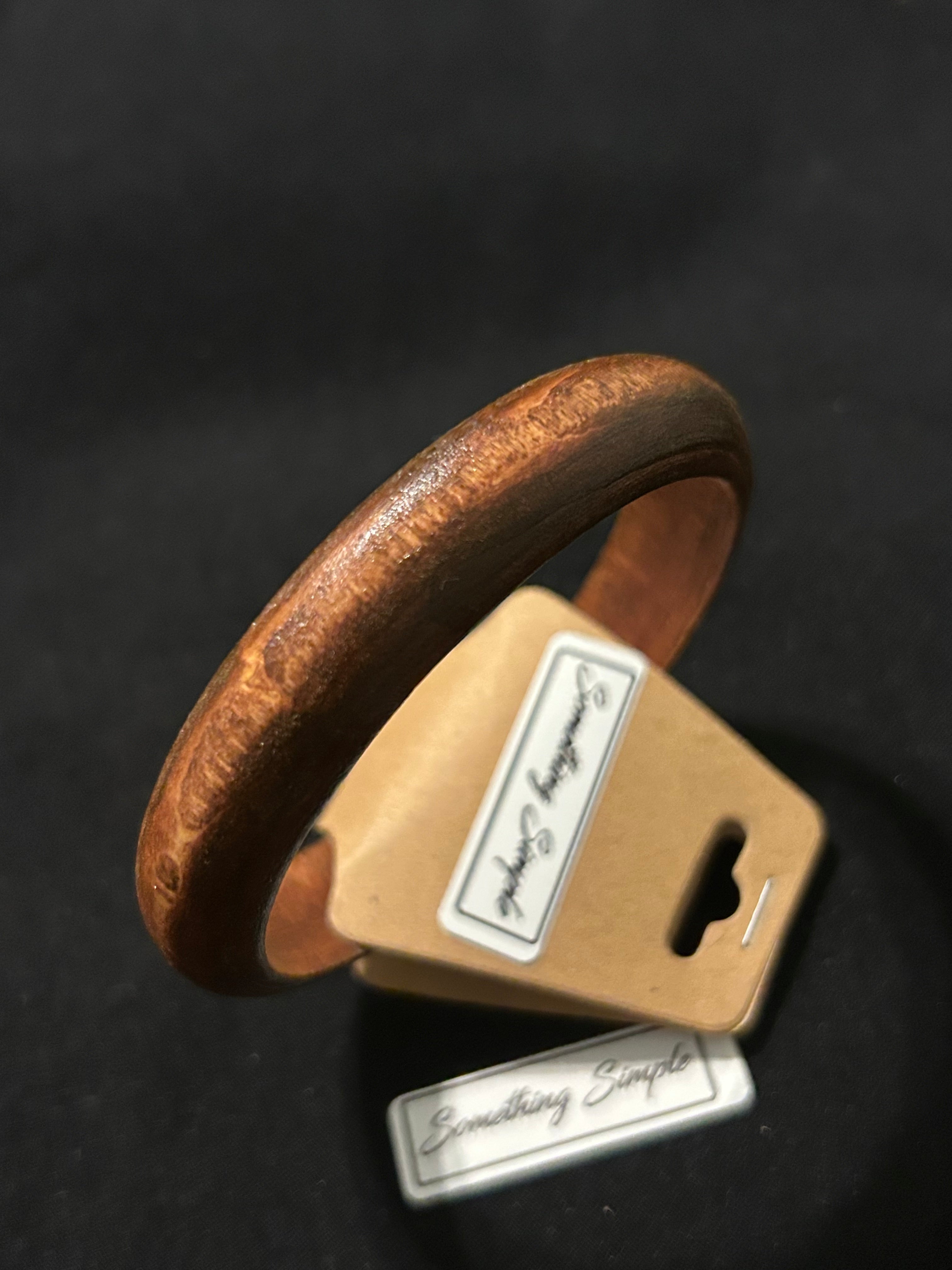 Oak Wood Bangle | Rooted Strength Collection