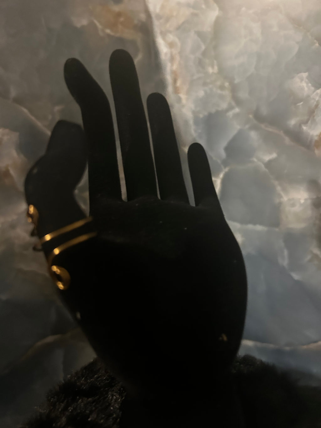 Antique Bronze Spiral Ring – Dual Coil Wire Design