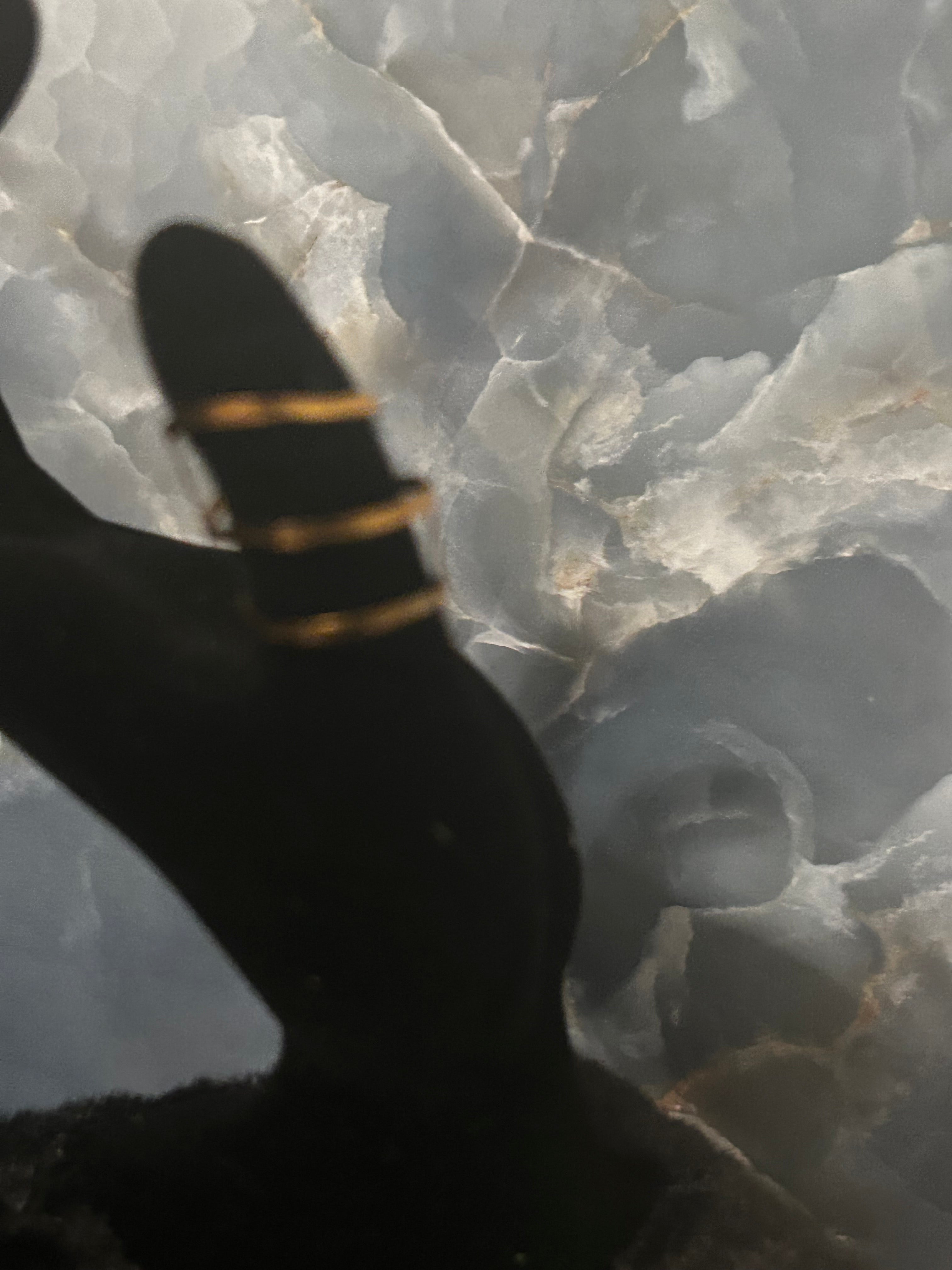 Antique Bronze Geometry Ring – Triple Band Design