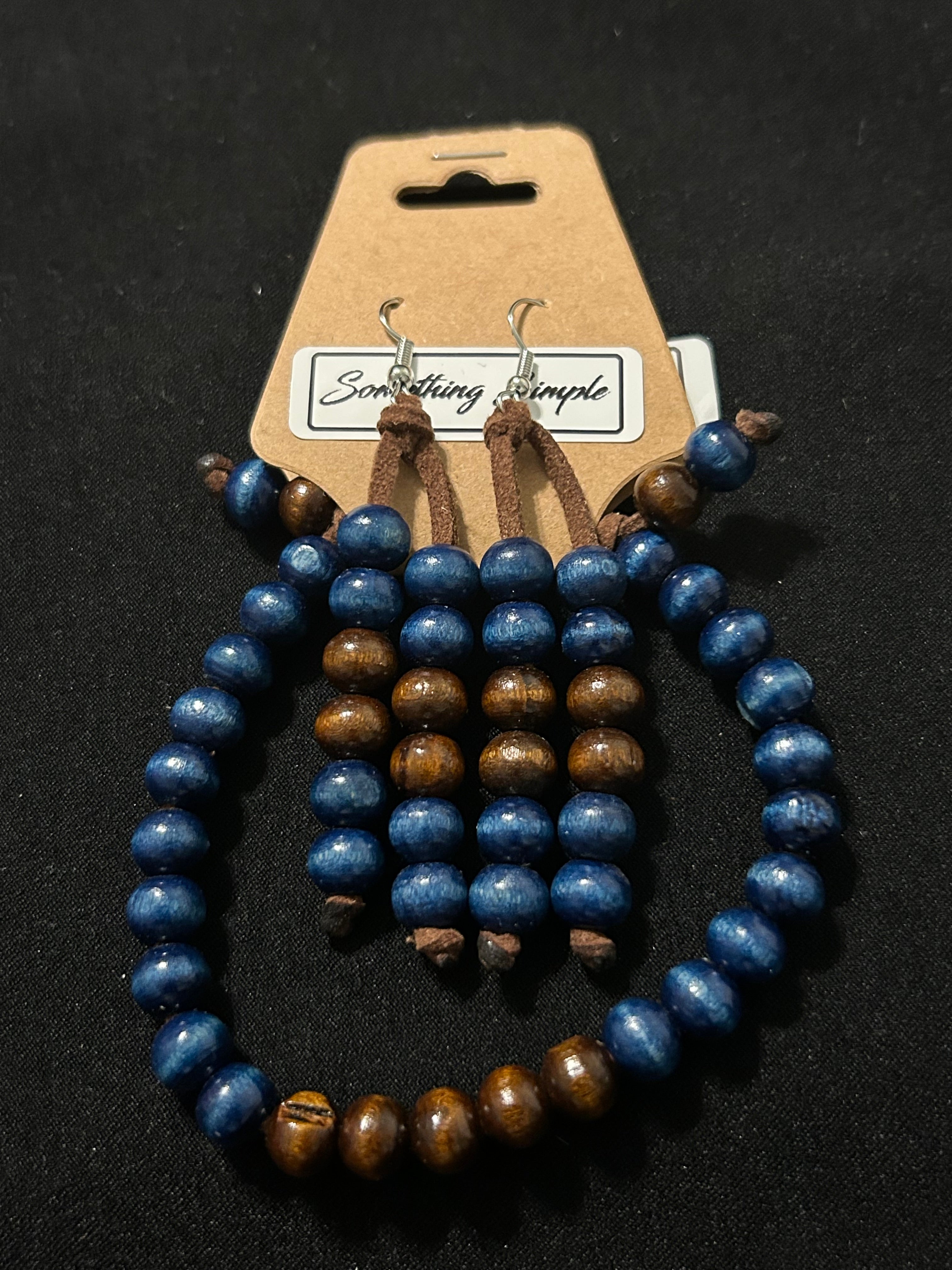 River & Root Wood Bead Bracelets