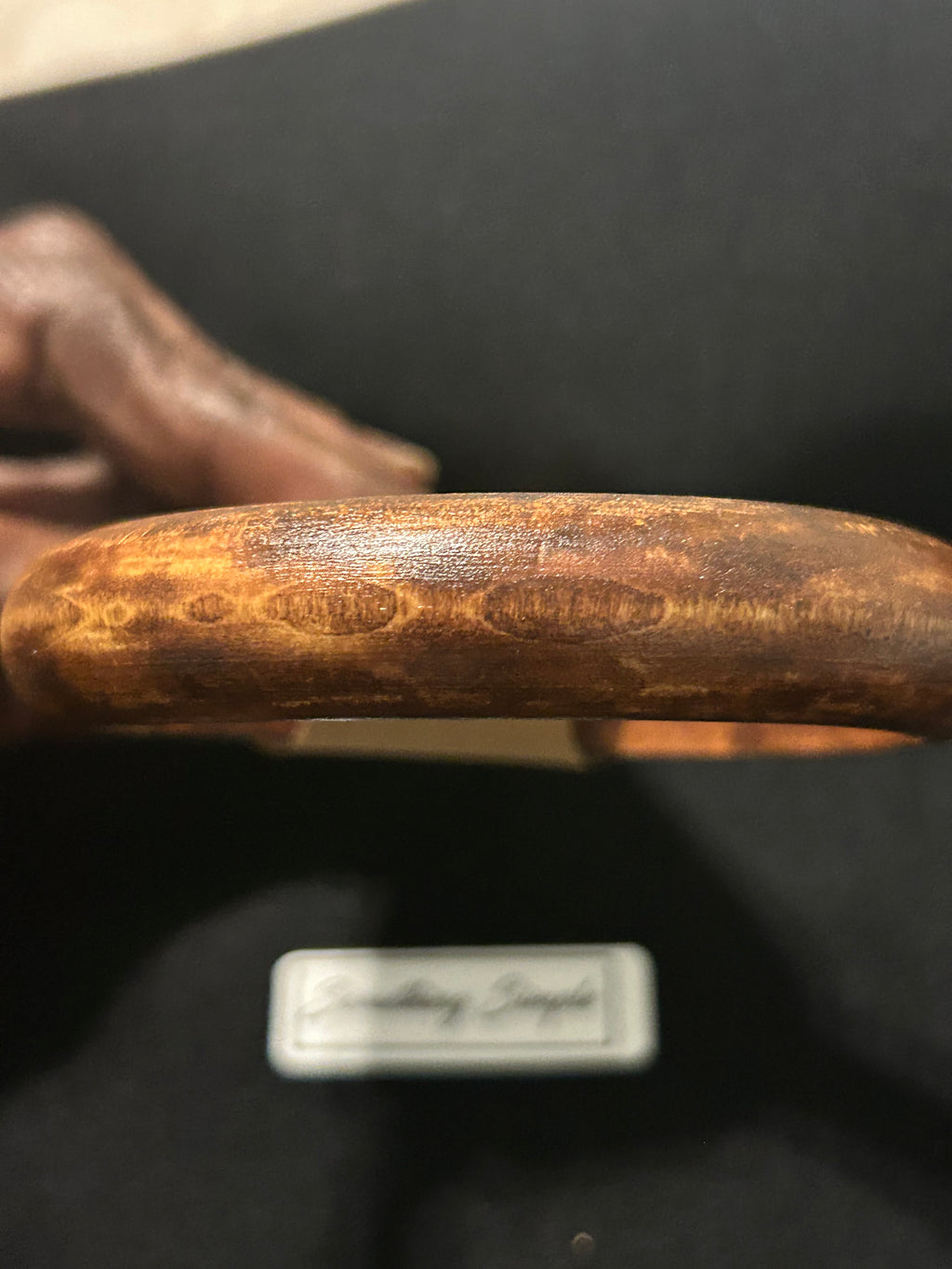 Burnt Sienna Wooden Bangle