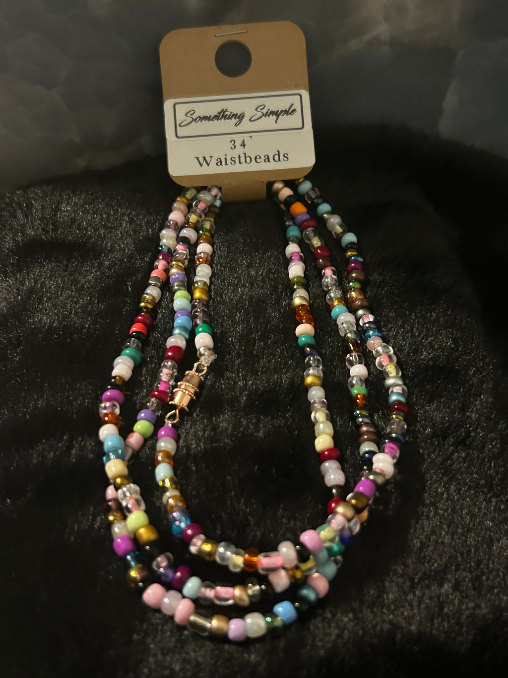 Color Grace – 34” Waist Beads (Single Strand)