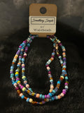 Multicolor Waistbeads – 32” Strand of Joy & Intention