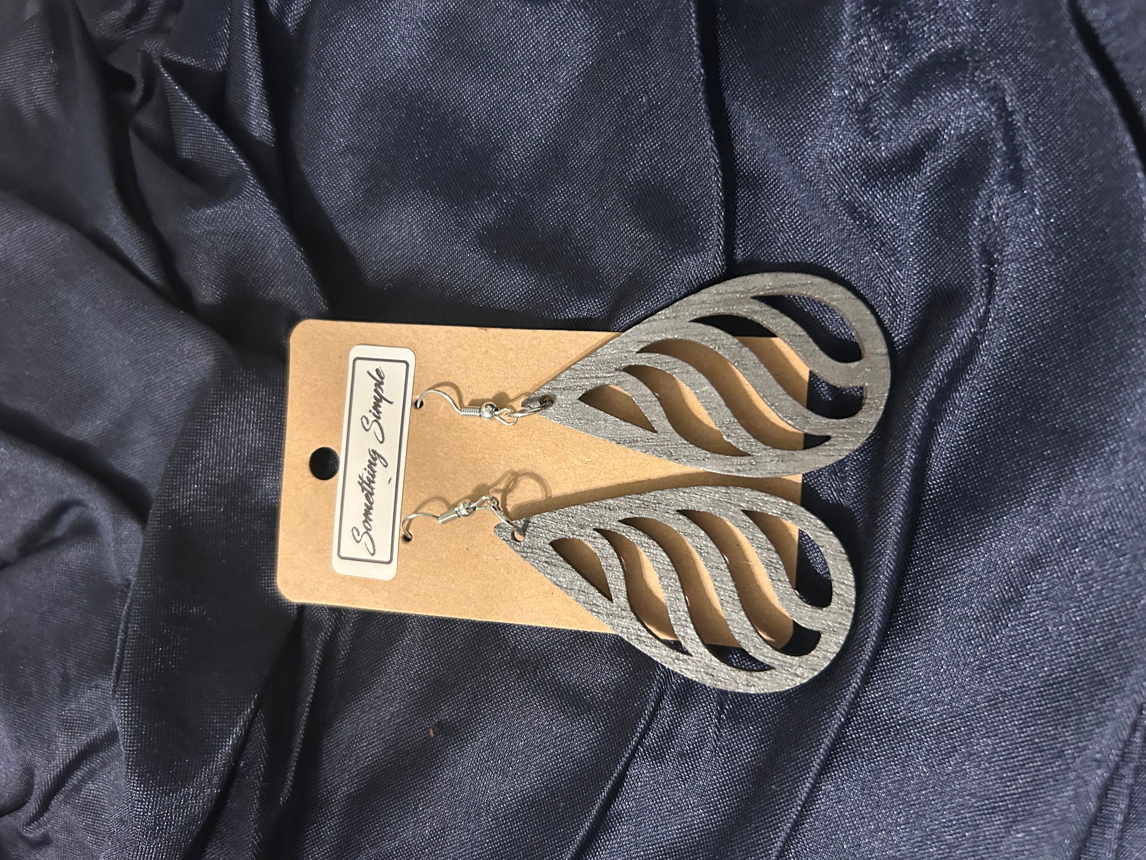 Teardrop Wave Earrings