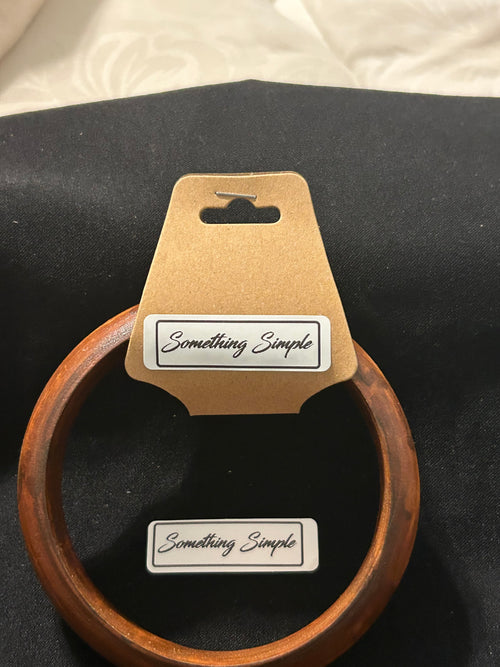 Deep Chestnut Wooden Bangle