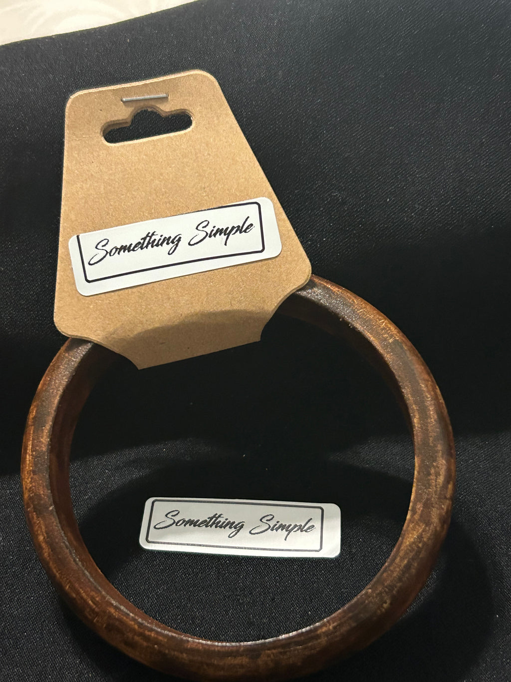 Burnt Sienna Wooden Bangle