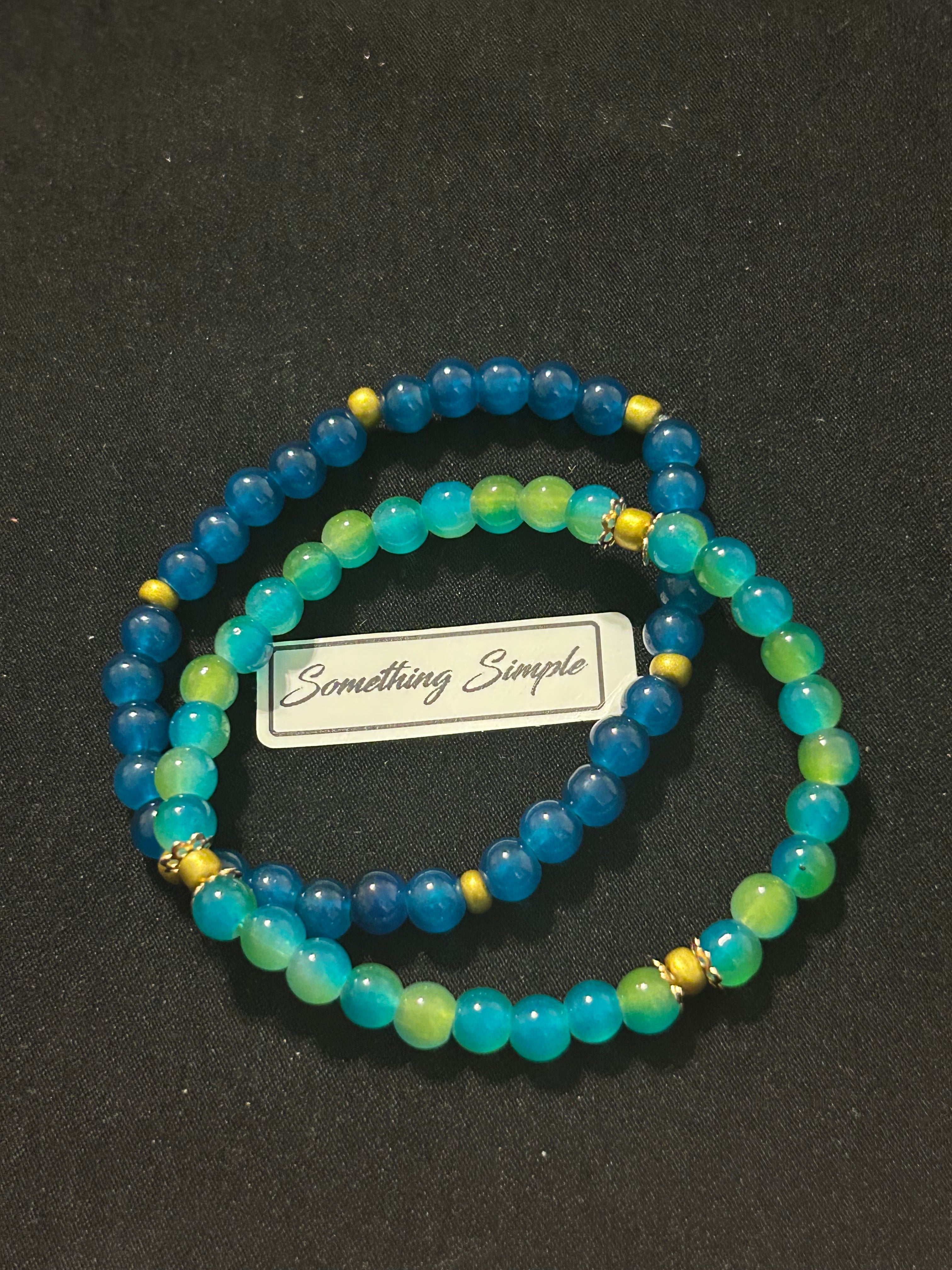 Glass Bead Bracelet