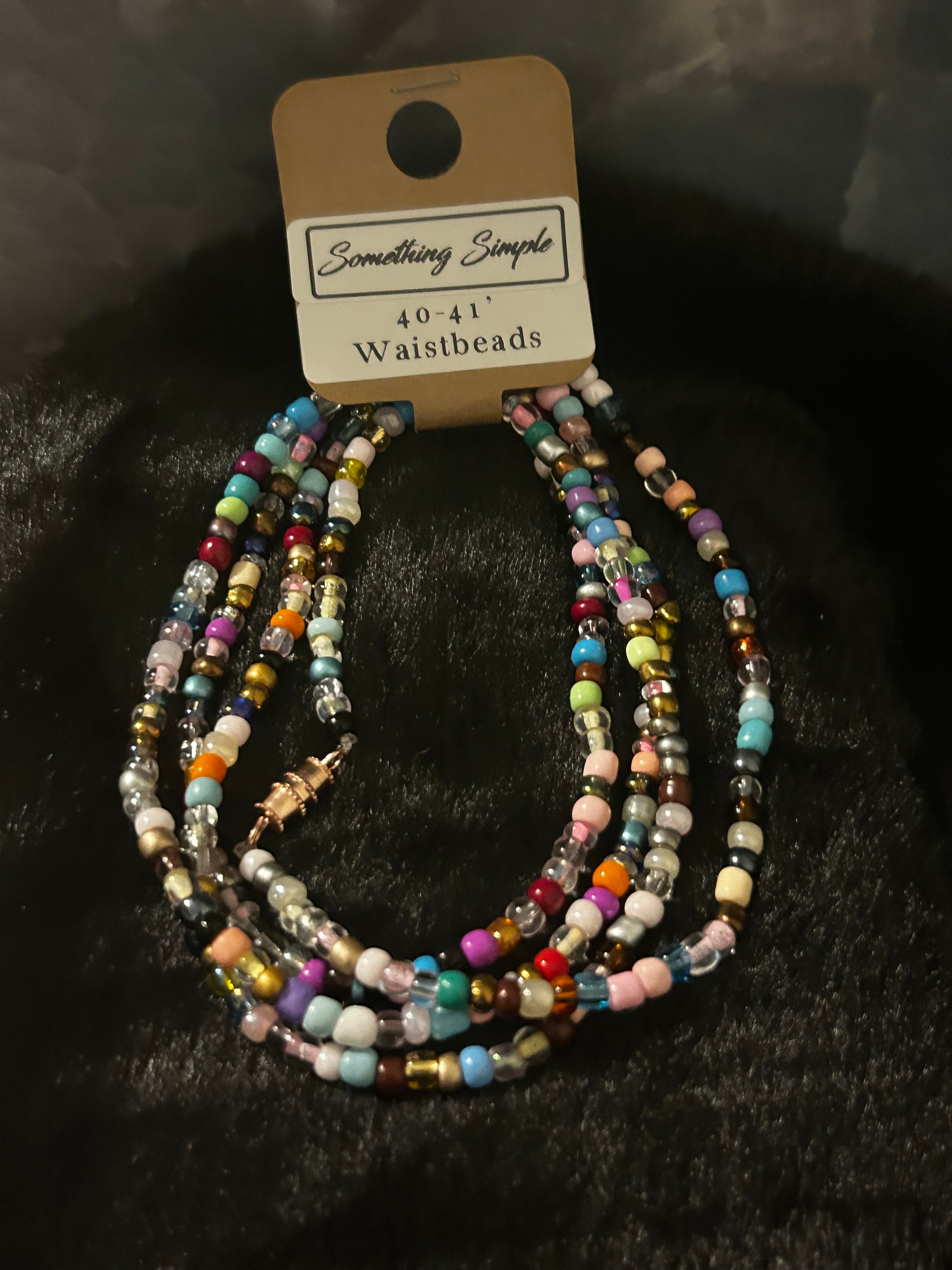 Sanctified Flow – 40–41” Waist Beads